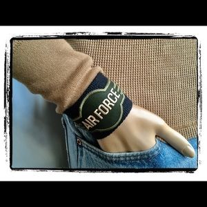 🇺🇸 US AIR FORCE BRACELET CUFF 🇺🇸